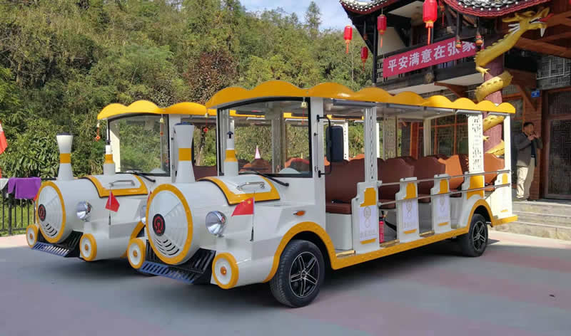 14座电动观光车(火车头款)